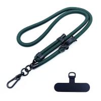 China Universal Phone Lanyard Strap Adjustable Nylon Neck Phone Strap for sport for sale