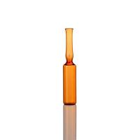 China 25ml amber high durable resistant to chemical attack thermal shock borosilicate glass ampoule on sale
