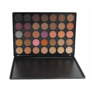 China High Pigment Eye Makeup Eyeshadow 35 Colors Longlasting Suit For Casual Makeup supplier