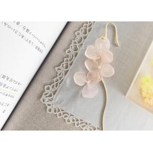 Most Popular Japan Designed Hydrangea Paradise Jhumka Long Chain Earrings With Pure Silver 925