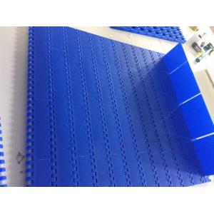 Cinturão transportador modular de plástico com moldura de largura