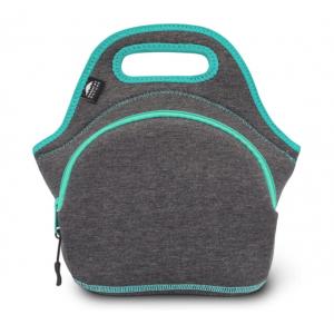 Gourmet Getaway Soft Neoprene Lunch Tote Bag Insulated  Lightweight Reusable