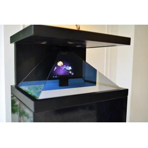 China Hologram Showcae 3D Holographic Pyramid Box For Museum Exhibition supplier