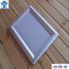 High quality silver anodized matt aluminium led poster frame