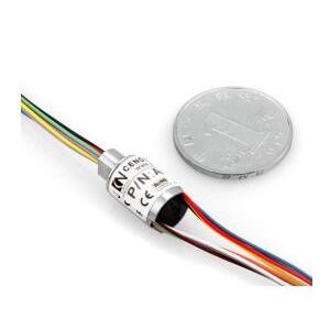 Engineering Plastics Housing Capsule Slip Ring OD 8.5mm For Rotary Sensors
