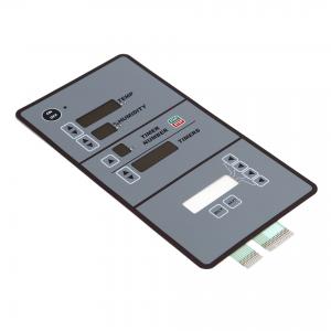 Polyester PET embossed Membrane Switch with crimped PINs 2.54mm PITCH