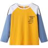 China Tide Splicing Teen Boys Clothes Long Sleeved Color Block Raglan Sleeve Pullover wholesale