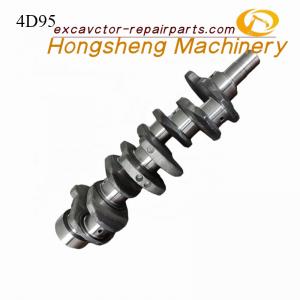 6204-31-1201 4D95 Excavator Engine Parts Komatsu Crankshaft 6205-31-1201