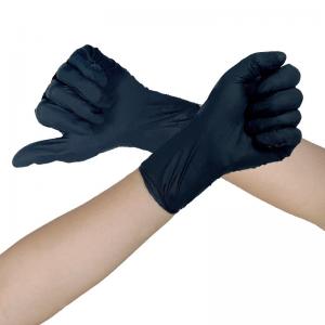 Tear Resistance EN374 Sterile Powder Free Nitrile Gloves For Hospital