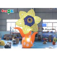 China 3m Inflatable Sunflower For Weekend Crazy Party Wedding Decoration on sale