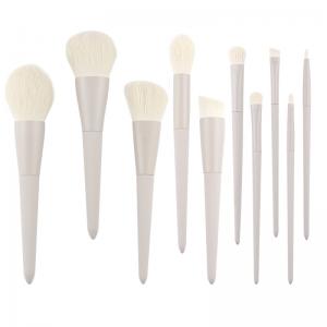 China Artist Makeup Brushes Cosmetic Makeup Brush Set Cruelty Free Rubber Oil Processing supplier