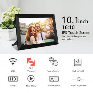 Acrylic 250cd/M2 Smart Picture Frame , Durable Digital Photo Frame For Advertising