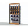 China 5 Layers Wood Retail Clothing Display Racks For Trousers OEM / ODM Available wholesale