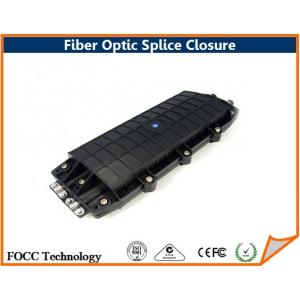 Horizontal Four Cable Optical Fiber Cable Splice Closure / Fiber Optic Joint Box