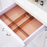 China Clarity Tableware Drawer Organizer 1L-3L Cutlery Drawer Inserts For Household on sale