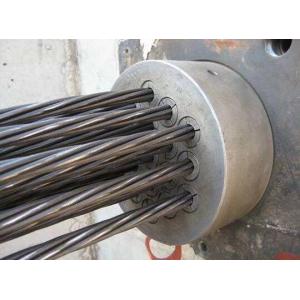 China 12.5mm , 12.7mm , 15.24mm Uncoated Seven Wire Strand For Prestressed Concrete supplier