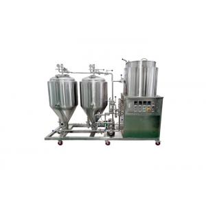 Fabrication SS304 Stainless Steel Beer Fermentation Tank 50L Manual Panel Controlling
