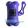 China LED Flashlight Dog Waste Bag Dispenser Holder with Pet Waste Bag Poop Roll Bags, BPI ASTM D6400 EN13432 Approval Customi wholesale