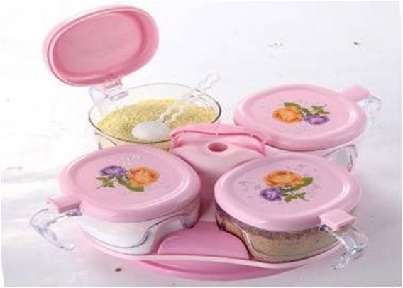 Multifunctional Plastic Lunch Boxes , PP Restaurant Spice Storage Box