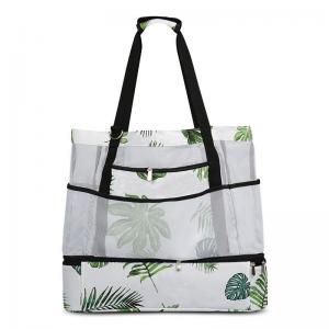 Ice Pack All Over Print Portable Beach Bag With Double Layer