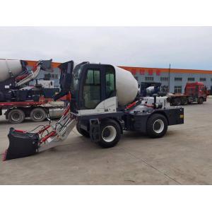 Customized Diesel Engine Concrete Drum Mixer With Self Adding Water Supply 8500kg