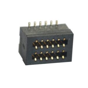 China PA9T LCP H4.0 Mm Board To Board Connectors 0.8Mm Pitch Female Header 2*6P SMT Type wholesale