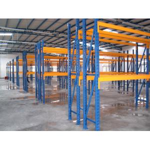 Carbon steel selective pallet rack with phosphorus antirust / spray powder finished