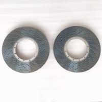 China Gray Cast Iron HT250 Brake Disc 420*40mm Drilled Disc Rotor For Audi on sale