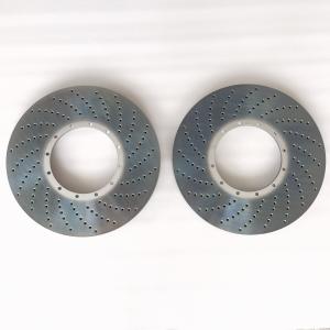 Gray Cast Iron HT250 Brake Disc 420*40mm Drilled Disc Rotor For Audi