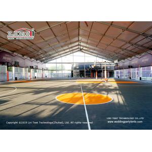 China Water Proof Modularized Sport Event Tents / Black Basketball Court Temporary Tent supplier