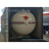 China 20M3 Liquid Petro LPG Tank Trailer , Small LPG Skid LPG Gate For Industrial wholesale