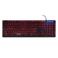 China Mechanical Feeling 104 key keyboard , Backlit Ergonomic Keyboard 3 Color Adjustable on sale