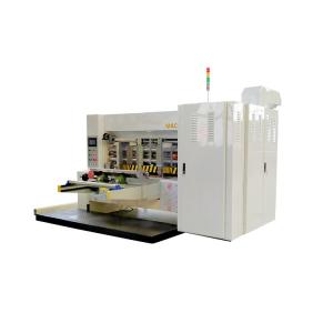 China Corrugated Carton Box Single Color Flexo Printing Slotting Machine on sale 