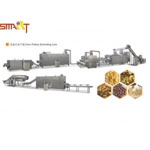 China Fast Food Nutritional Corn Flakes Production Line , Small Corn Flakes Machine supplier