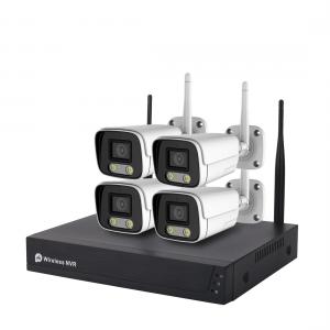 Unistone 4CH Outdoor Wireless Wi-Fi 2MP CCTV Security Camera NVR Kit(US-WC204K01)