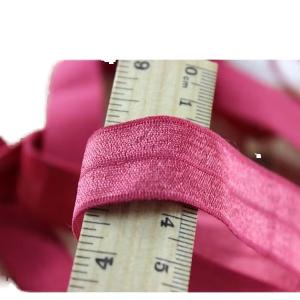 China Shiny Bias Elastic Webbing 20mm Width Spandex Material with Oeko-Tex Certificate Stretch Feature wholesale