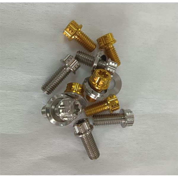 China Titanio con rosca hexadecimal con grille Gr1 Gr5 Gr12 personalizado supplier