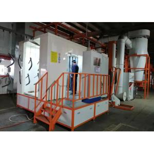 China High Speed 99.2% Industrial Powder Coating Paint Booth Modular Design supplier