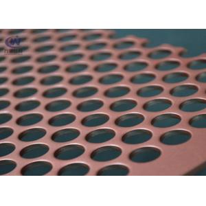 China Customized Colour Perforated Metal Sheet for  Architectural Staircases or Balconies supplier