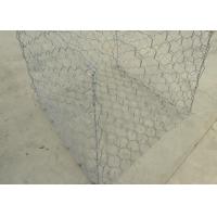 China Sound Barrier Wall PVC Coated Gabion Baskets / Galvanized Gabion Baskets on sale