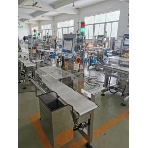 China High Speed Conveyor CheckWeigher for production line auto weight sorting process supplier