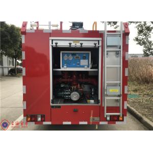 China Max Speed 105km/h Water Tanker Fire Truck With Hydraulic Control Clutch supplier