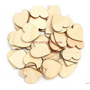 China Wooden Heart Kids Birthday Party Supplies Diy Scrapbook Craft Wedding Decoration Valentine'S Day supplier