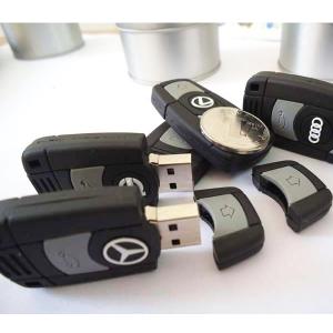 China Car Key Customized USB Flash Drive, 16GB Soft PVC USB Memory Stick supplier