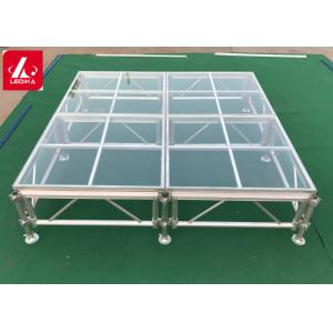China 6061 Aluminum Stage Platform Durable Safety Adjustable Foot Assemble supplier