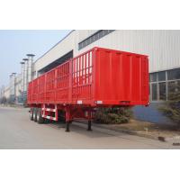 China 40T flatbed semi trailer Side Wall Semi-Trailer - CIMC VEHICLE for sale