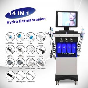 China Multifunctional Aqua Peeling Oxygen Jet Hydra Hydro Dermabrasion Facial Cleaning Equipment with Skin Analyzer supplier
