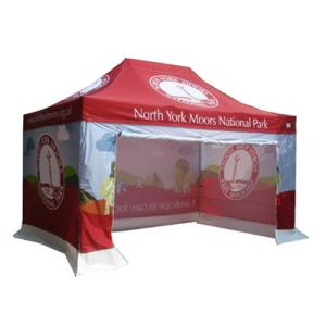 China Anti UV Portable Canopy Tent CMYK Heat Transfer Printing Easy Maintenance supplier