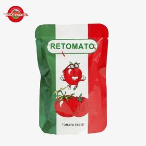 FDA Certificate Triple Concentrated Tomato Paste 200g In Stand Up Sachet