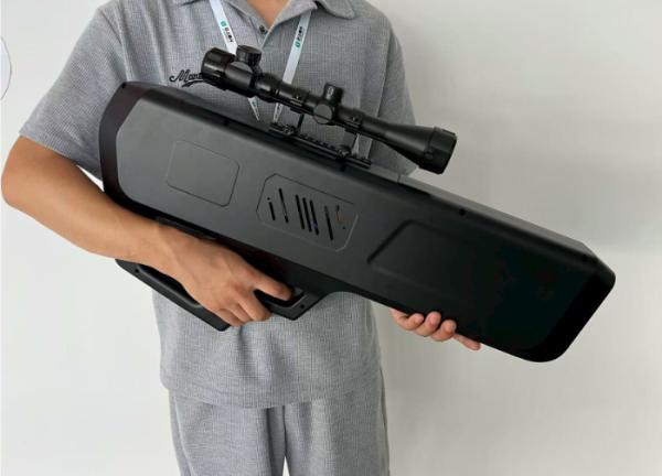 Pistola portátil inhibidora de drones, fácil de usar, 900MHz 1.6GHz alto rendimiento